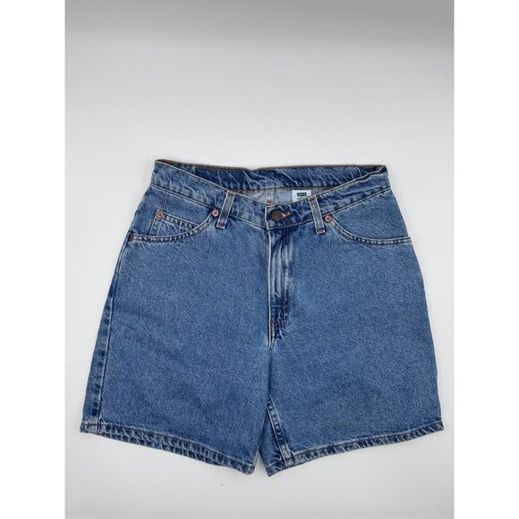 Levi's 967 Relaxed Fit Orange Tab Womens Shorts - Picture 3 of 4